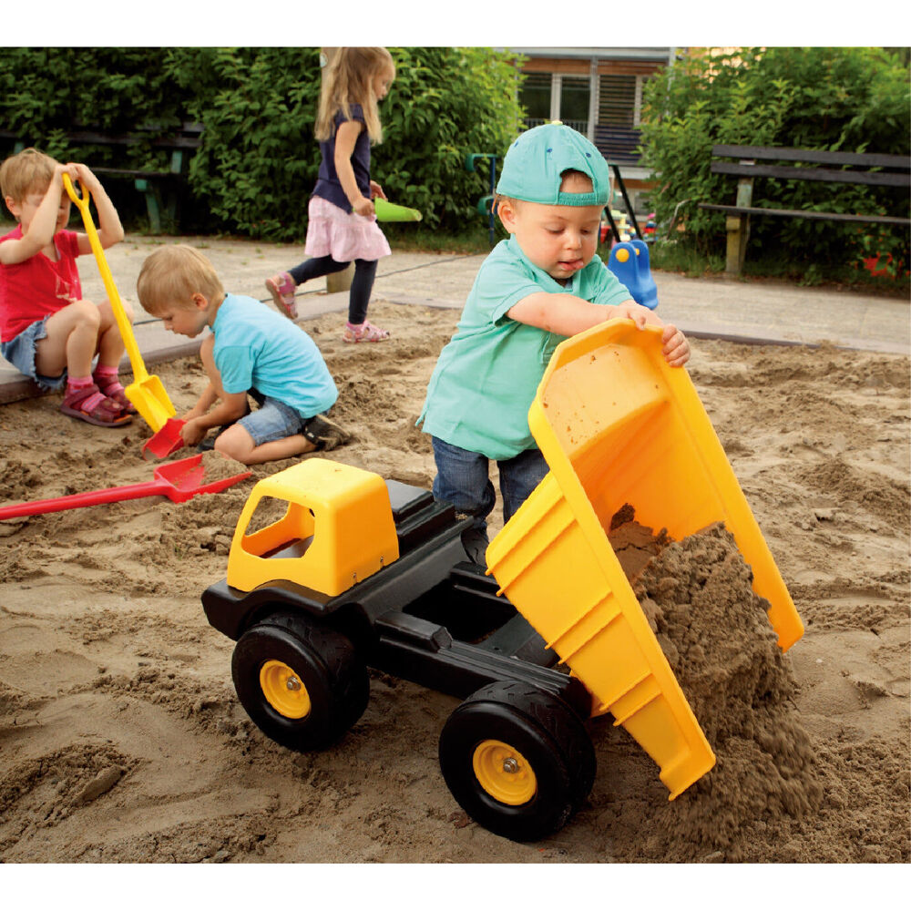 Beleduc Dumper Construction Play Sandpit Toy Kids/Children Yellow - 3y+