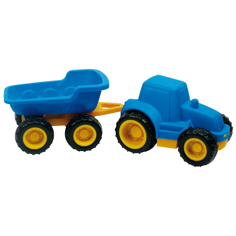 Beleduc Tractor & Trailer Sandbox Play Sandpit Toy Kids/Children - 3y+