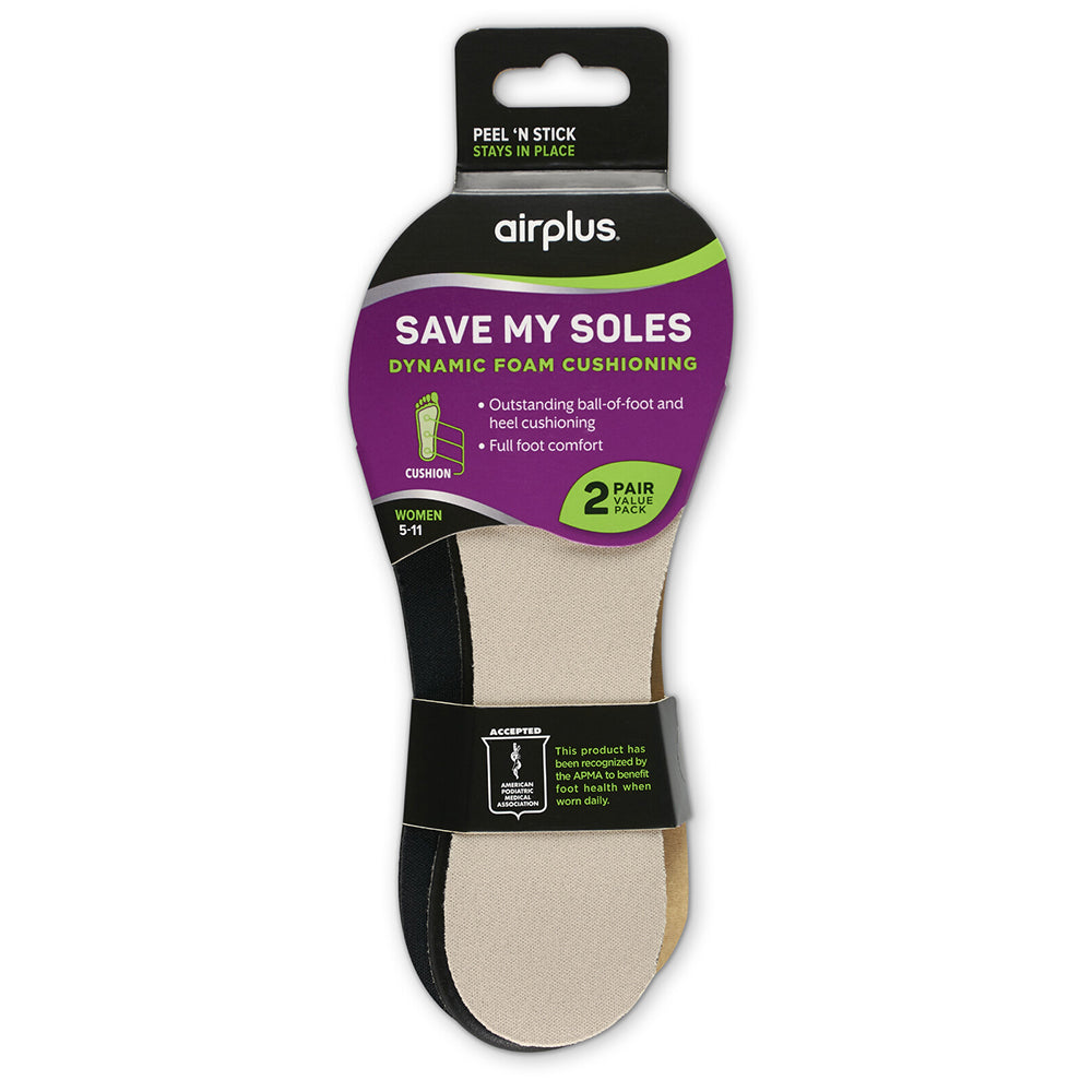 20463-2-pairs-airplus-us-women-5-11-save-my-soles-dynamic-foam-cushioning