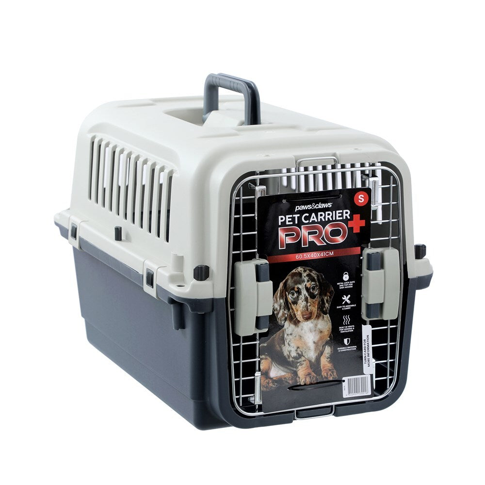 30216-paws-claws-60-5cm-dual-swing-door-pet-carrier-pro-small-white