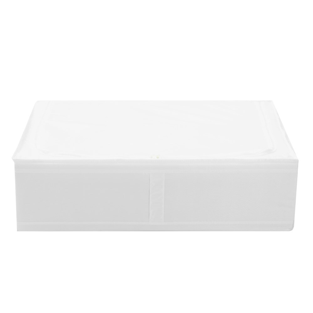 Boxsweden Kloset Storage Chest With Zipper Lge 69X55X19cm White