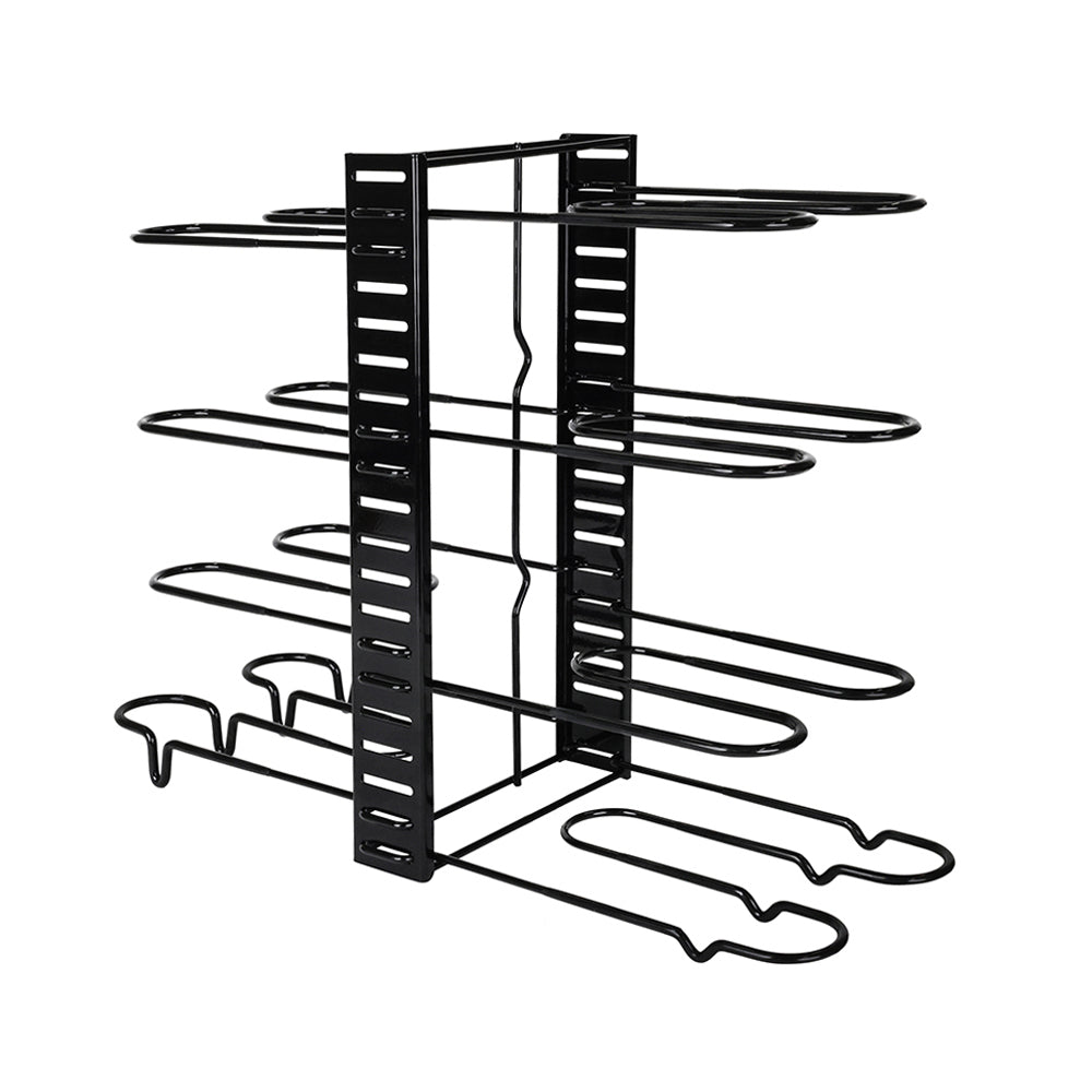 82449-the-kitchen-galleria-adjustable-8-tier-dual-sided-pan-rack-54-5x20x42cm-black