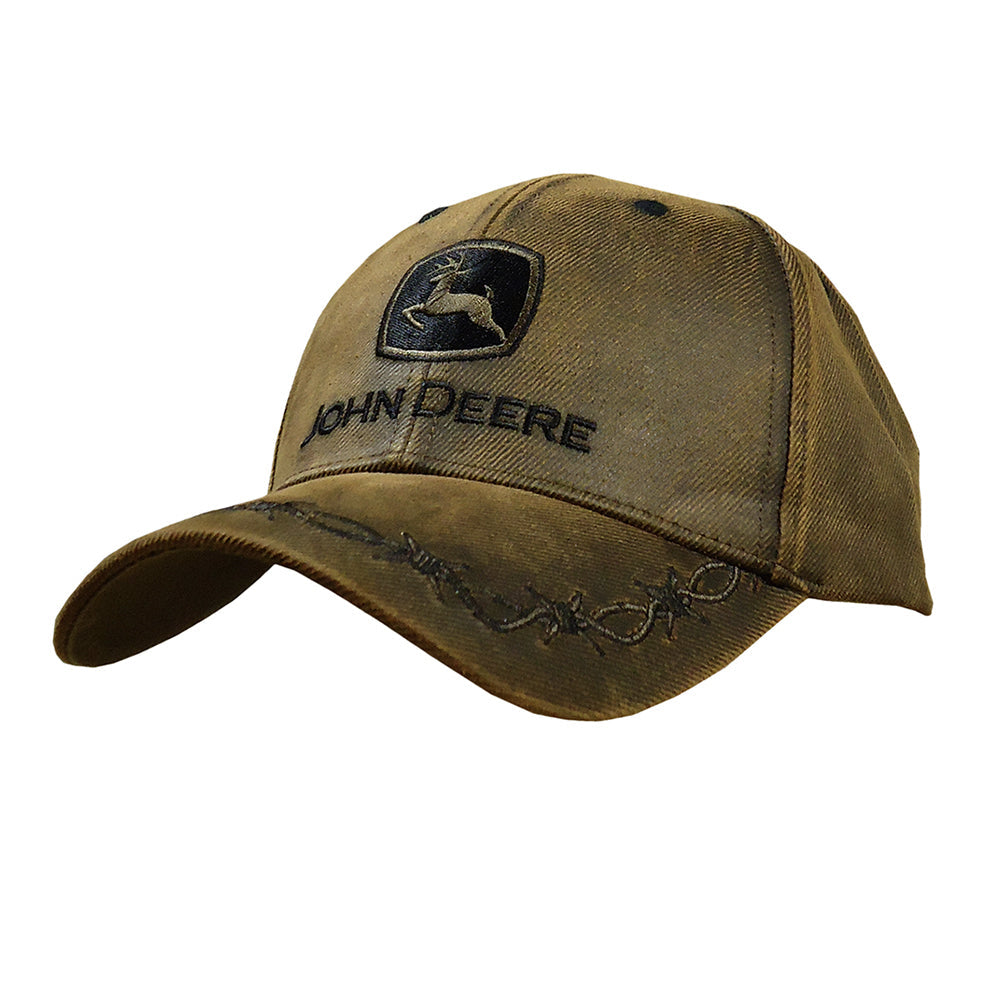 13080099bw00-john-deere-men-unisex-one-size-oilskin-cap-brown