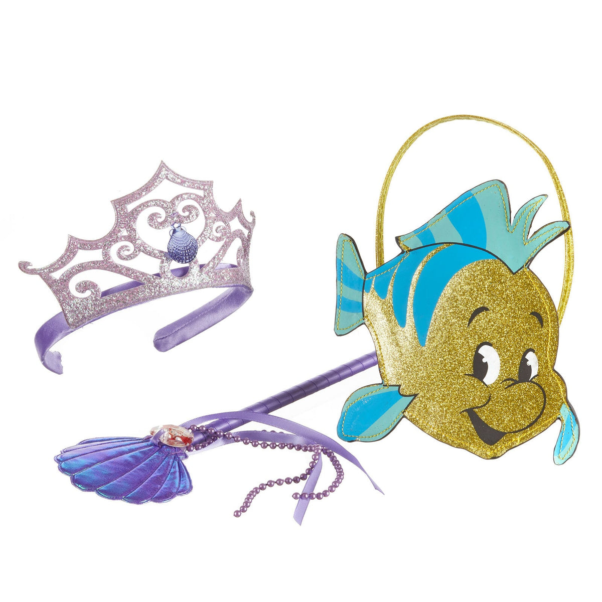 301068-the-little-mermaid-ariel-flounder-16cm-accessory-bag-kids-pouch