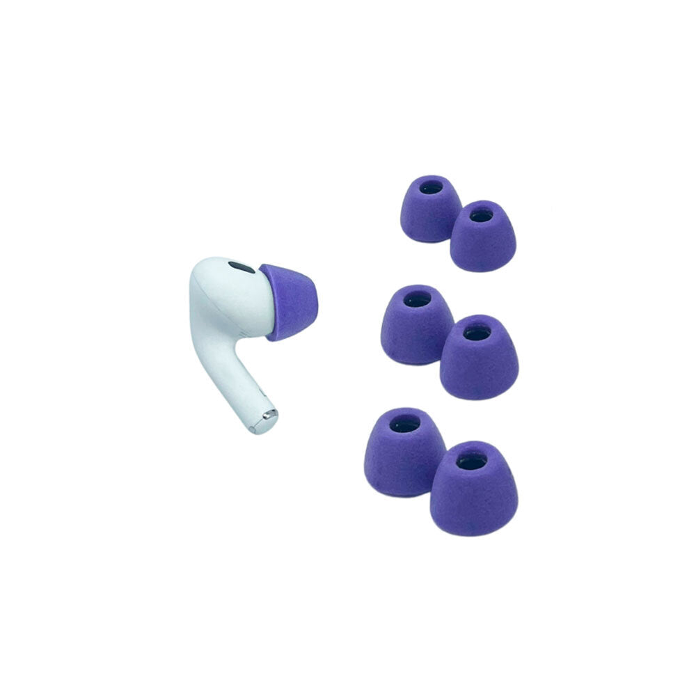 44-50223-24-3-pairs-s-m-l-of-lilac-foam-earbud-tips-for-apple-airpods-pro