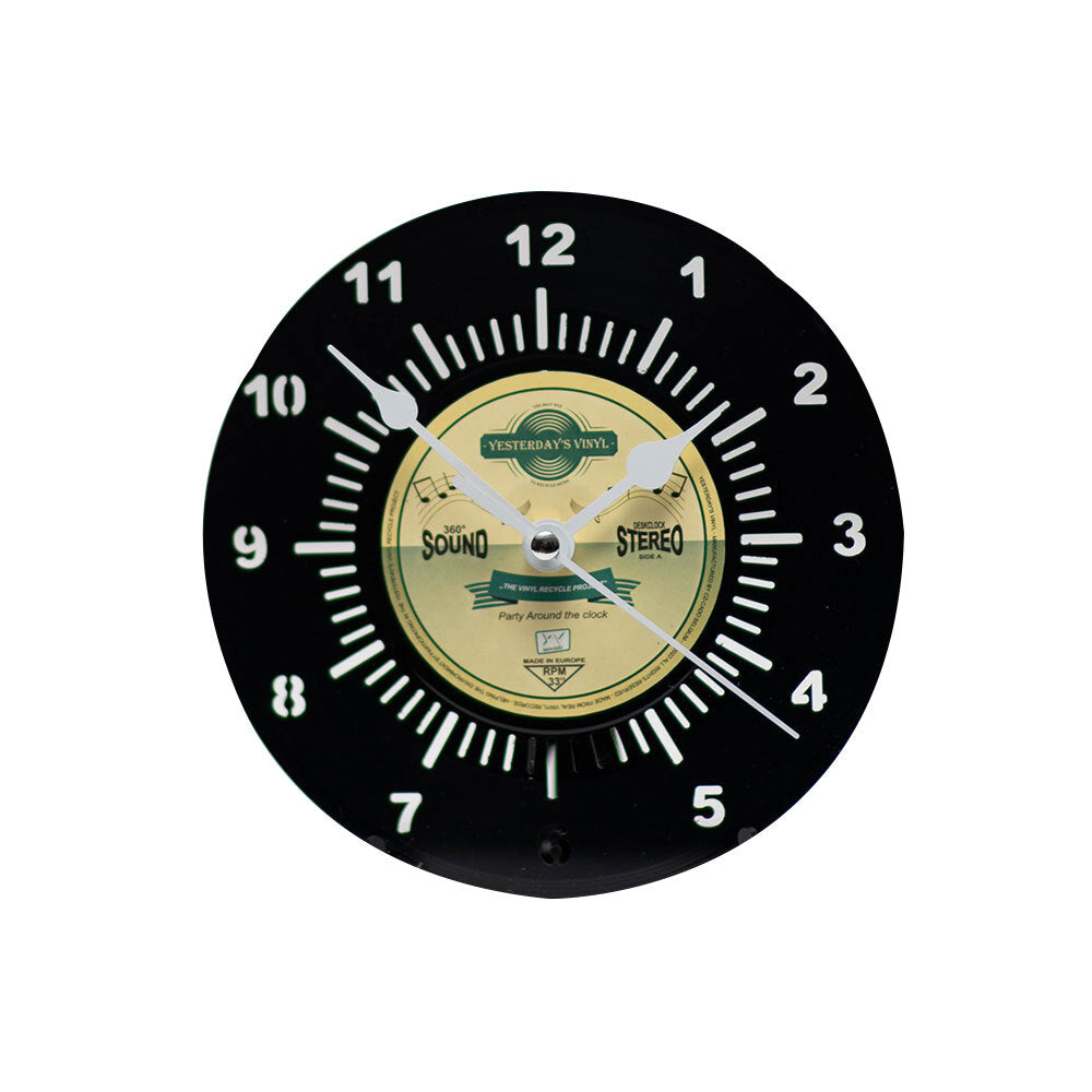 3385001-yesterday-s-vinyl-music-lover-deskclock-yellow-green-18cm