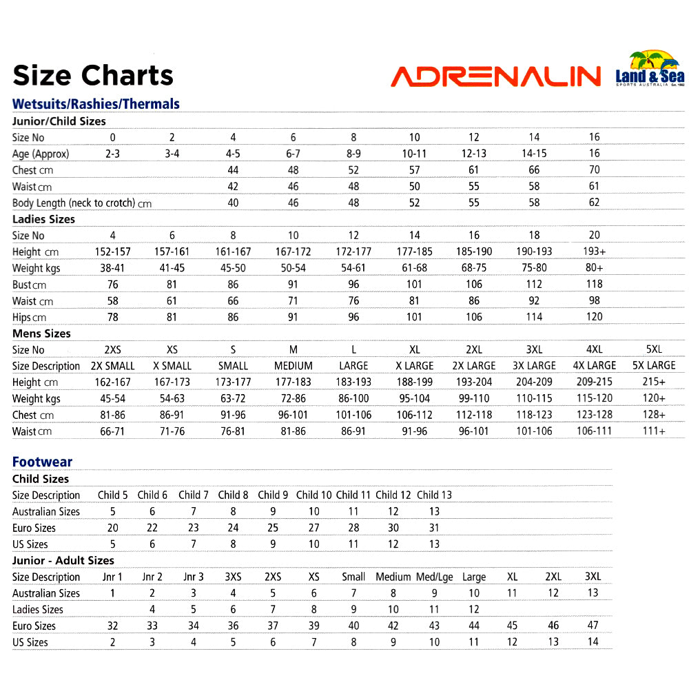 Adrenalin Wahine Ladies 2mm Long Sleeve Boy Leg Springsuit 8 - Black