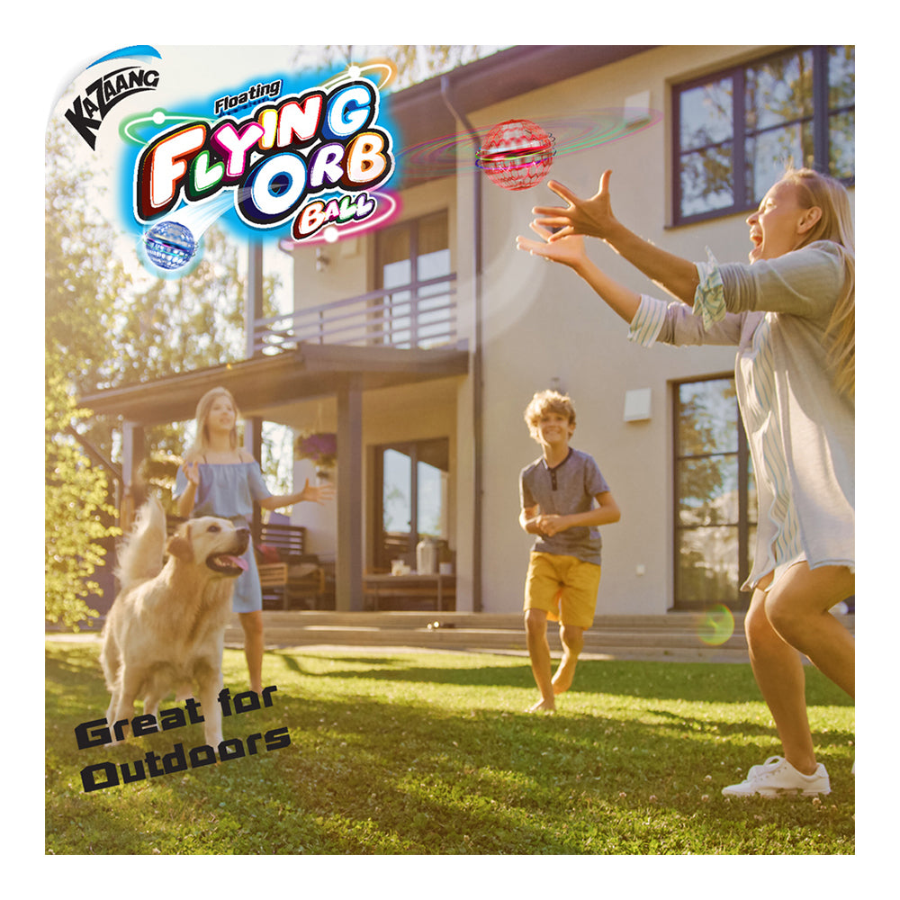 Kazaang Flying Orb Ball Toy Indoor/Outdoor Kids/Children 8y+ Red