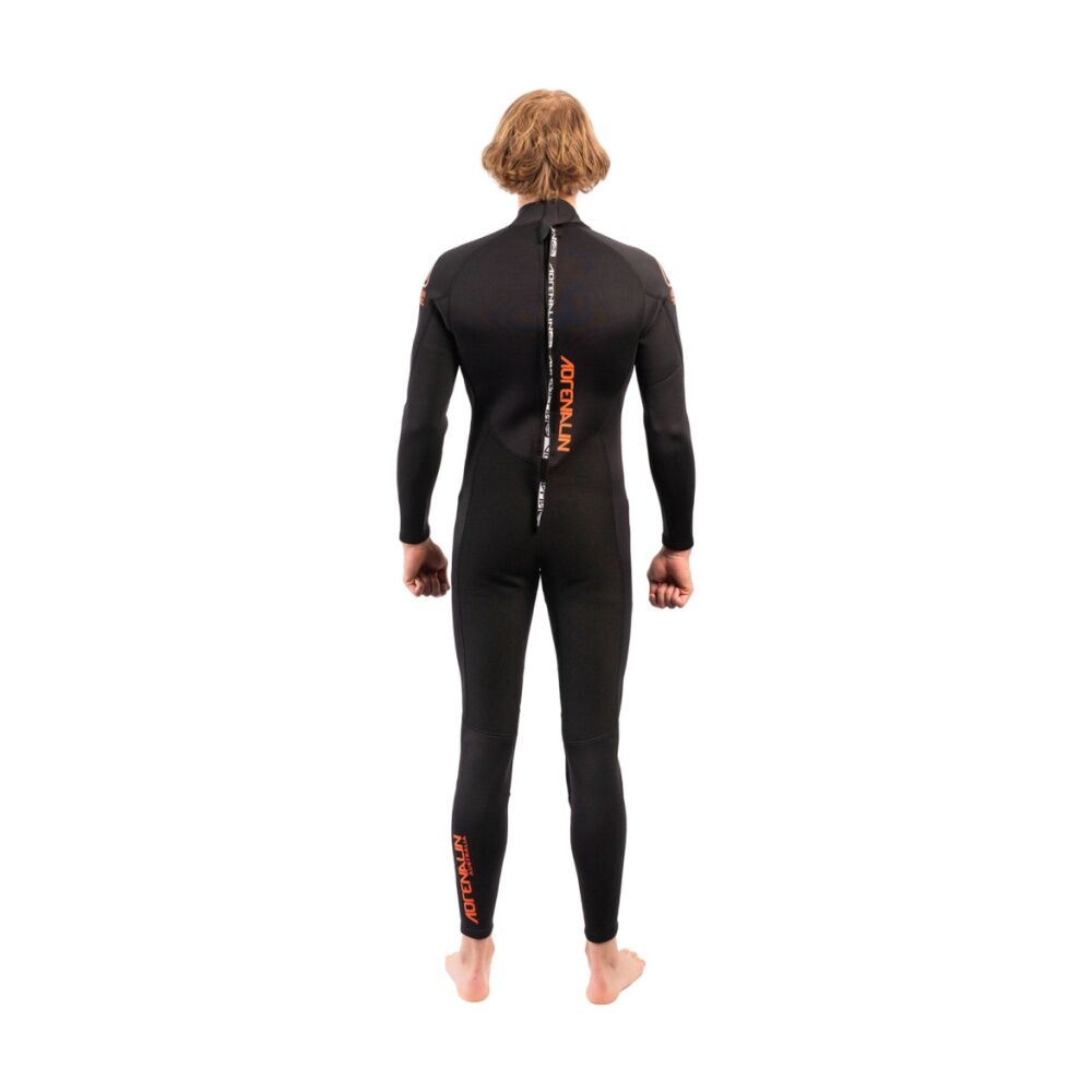 Adrenaline Tuff Butt Enduro Steamer Cold WaterSurf/Dive Suit Black