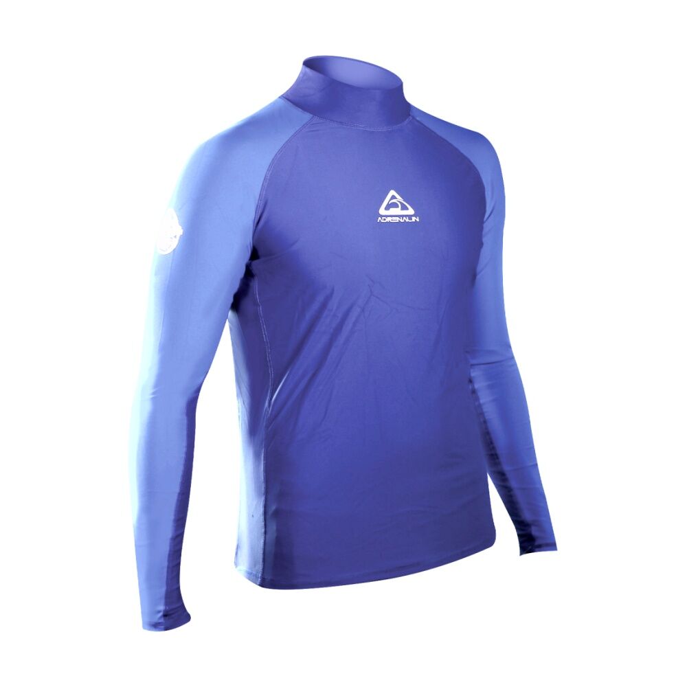 Adrenaline Adult Swimming Rashie Vivid Long Sleeve UPF50+ Sun Navy