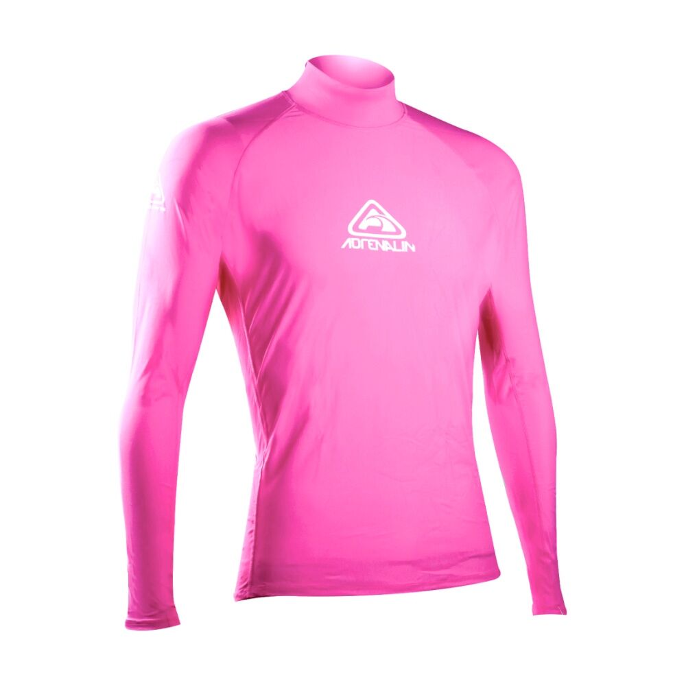 Adrenaline Adult Swimming Rashie Vivid Long Sleeve UPF50+ Sun Pink
