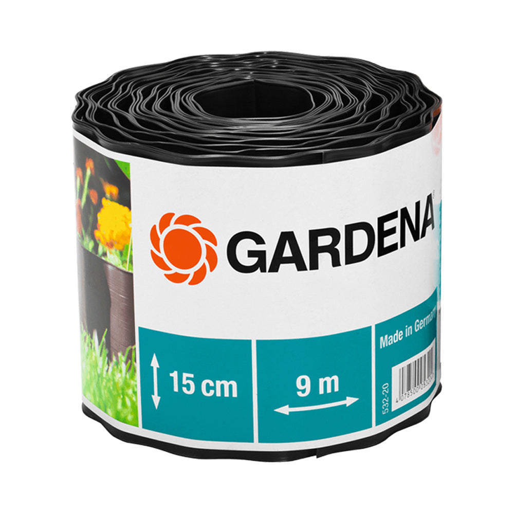 900846801-gardena-plastic-outdoor-garden-bed-decorative-edging-15cm-x-9m