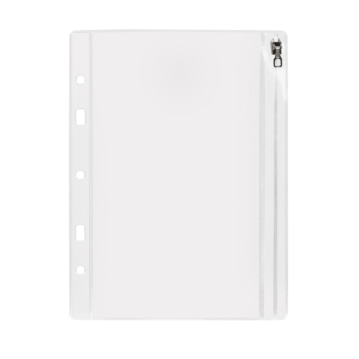 6pc Colourhide Bindermate A5 Pencil Case Insert For Binders - Clear