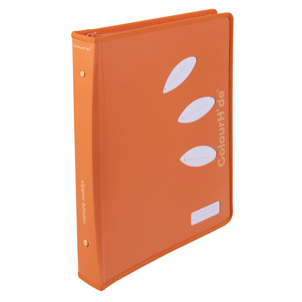 5800018m-colourhide-48cm-zipper-binder-file-document-organiser-tangerine
