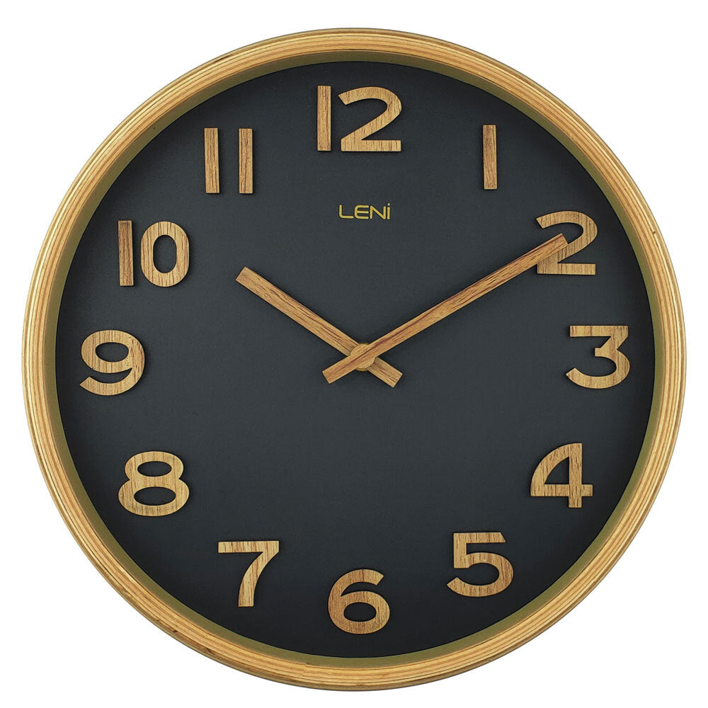 32025bla-leni-tilia-silent-sweeping-home-wall-clock-25-5cm-black