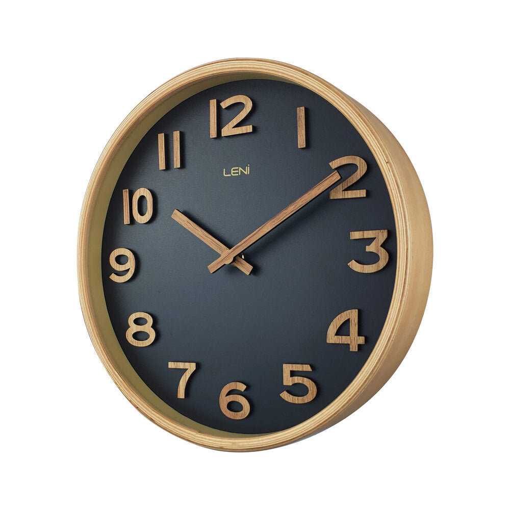 32025bla-leni-tilia-silent-sweeping-home-wall-clock-25-5cm-black