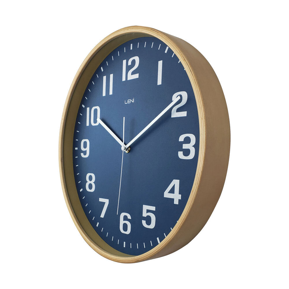 32032nav-leni-wooden-contemporary-home-wall-clock-32cm-navy