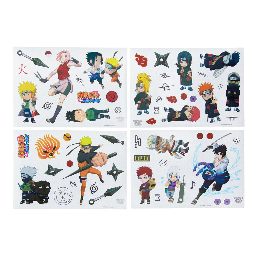 5056577714548-naruto-gadget-decals-4-sheets-waterproof-vinyl-stickers-set