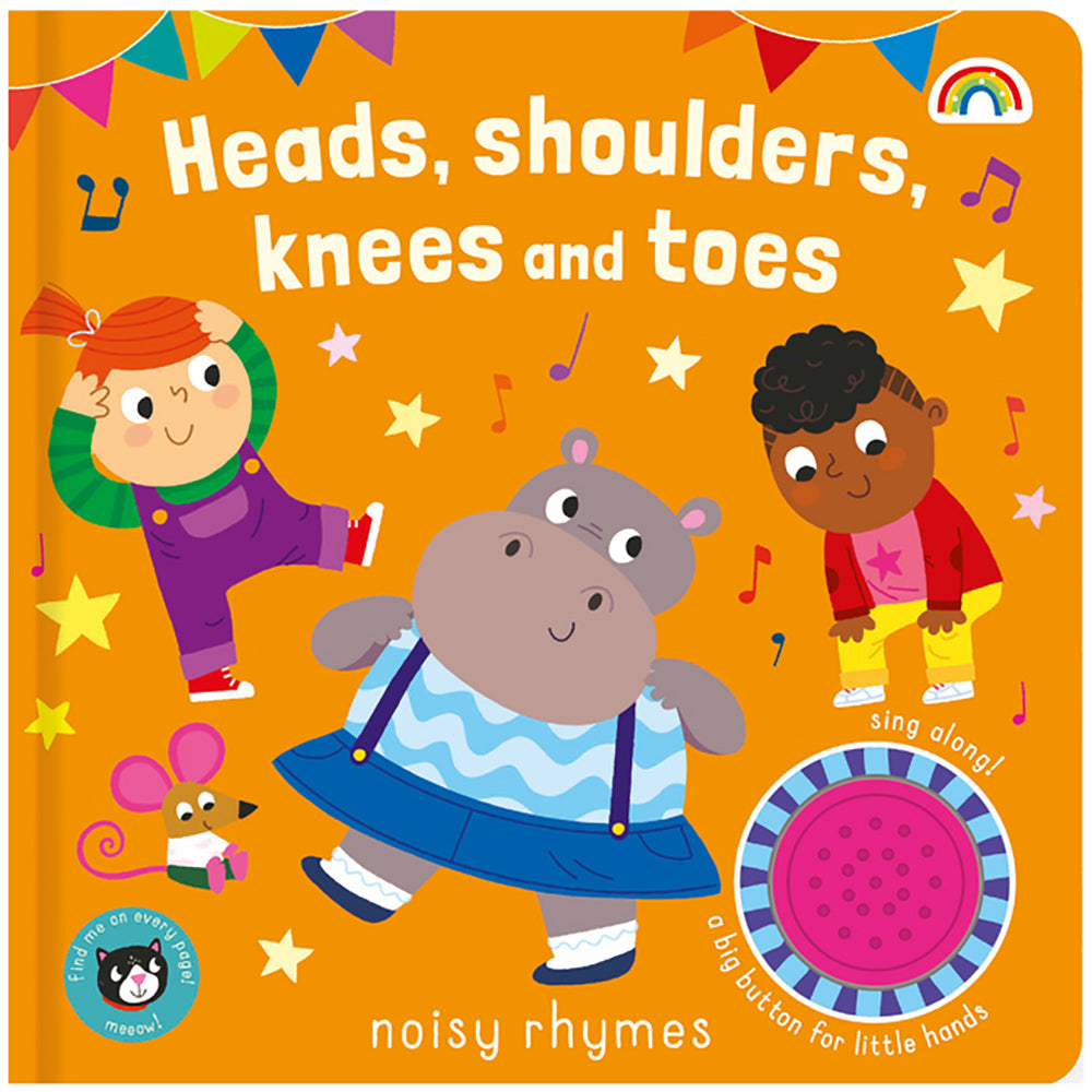 Really Decent Books Noisy Rhymes Kids Book- Heads Shoulders Knees & Toes 3Y+