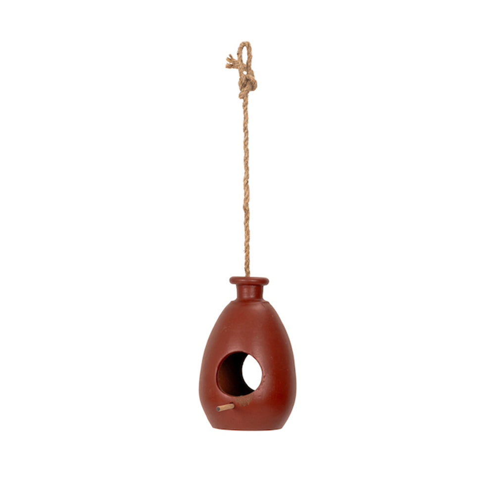 26910-bird-feeder-terracotta-outdoor-hanging-feeding-container-natural