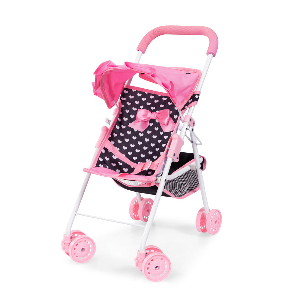 21121560-bayer-doll-buggy-doll-pram-kids-children-toy-pink-3y