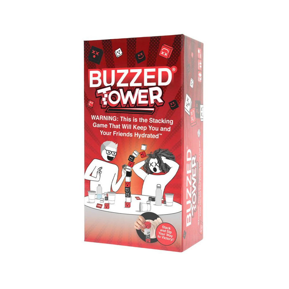 210pc What Do You Meme Buzzed Tower Stacking Drinking Game 21y+