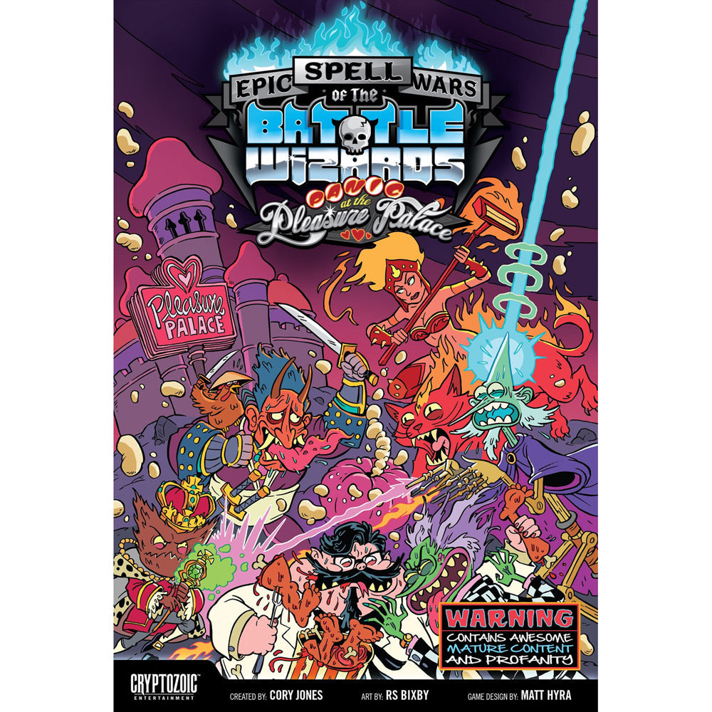 Cryptozoic Epic Spell Wars 4 Panic at the Pleasure Palace Board Game 17y+