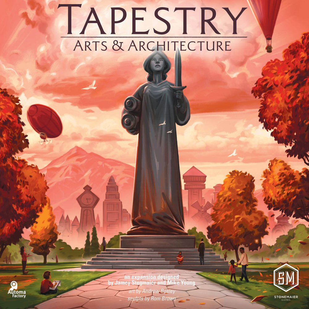 Stonemaier Games Tapestry Arts & Architecture Kids Board Game 14y+