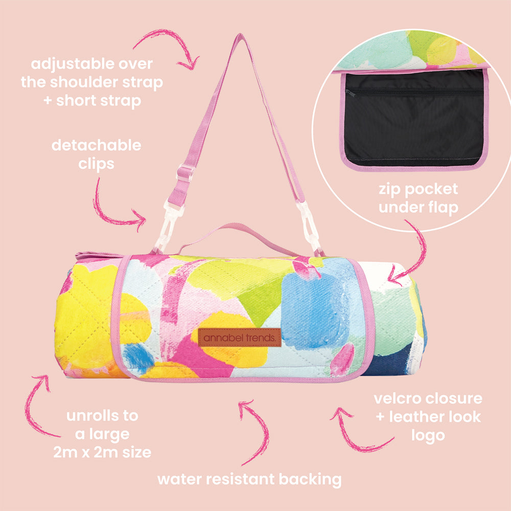 15mgv-annabel-trends-outdoor-picnic-mat-w-carry-handle-good-vibes