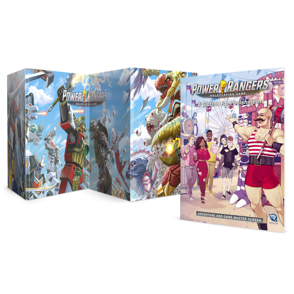 Renegade Game Studios Power Rangers RPG A Glutton for Punishment Book