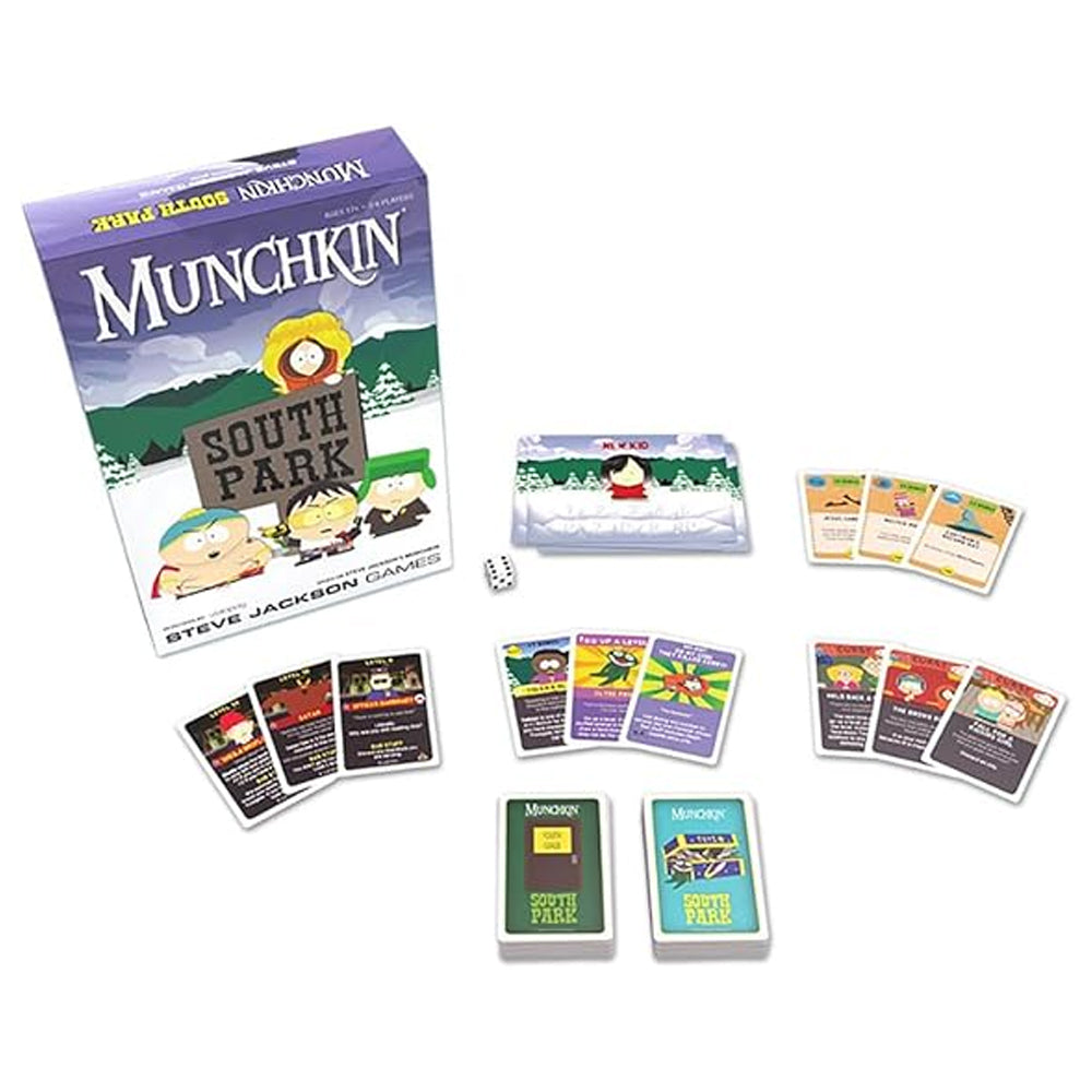 Steve Jackson Games Munchkin South Park Tabletop Party Board Game