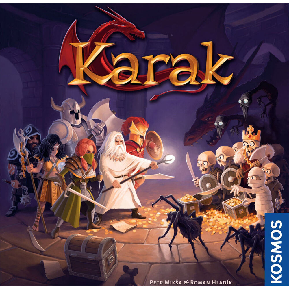 Kosmos Karak Kids/Family Adventure Strategy Board Game 7y+