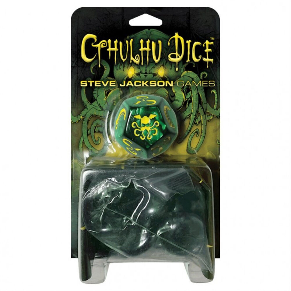 Steve Jackson Games Cthulu Dice Tabletop Game Green/Purple Assorted10y+