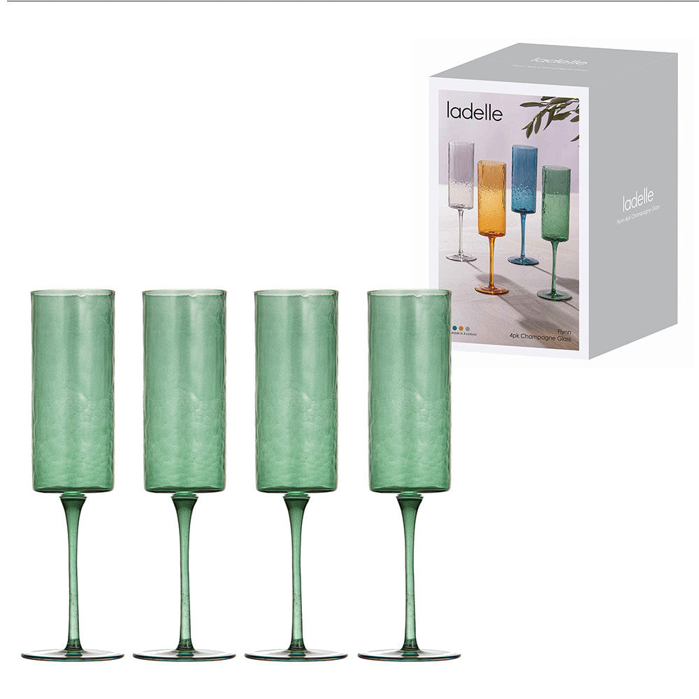 64148-4pc-ladelle-flynn-champagne-glass-stemware-24-5cm-green