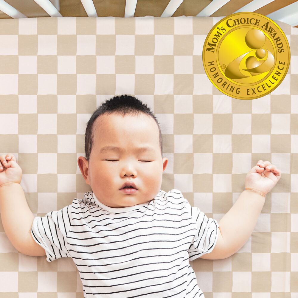 1975fs4-4pc-the-peanutshell-organic-cotton-jersey-fitted-crib-sheets-check