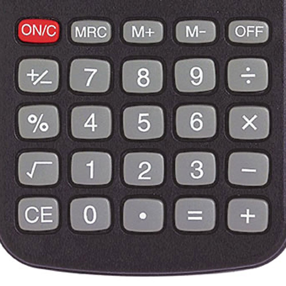 Marbig Math Compact Calculator Pocket Mini 8 Digit