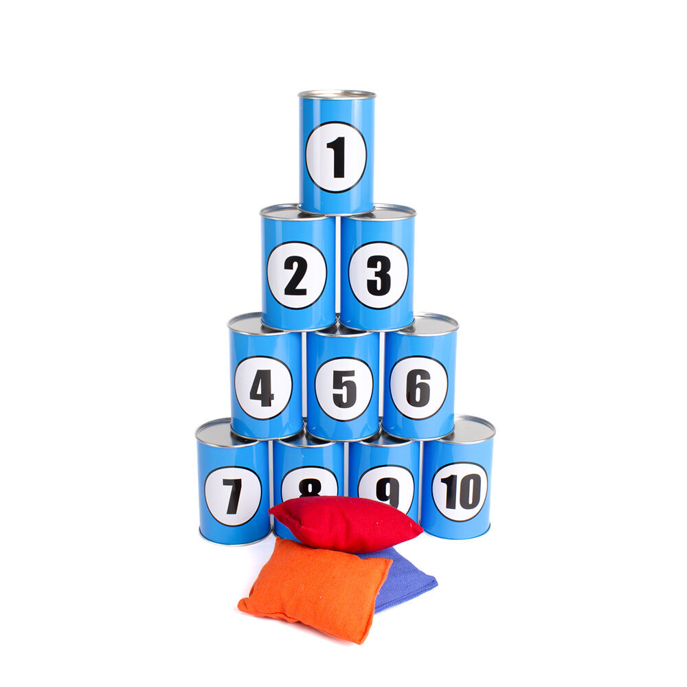 Formula Sports Throwing Cans Knockdown Game Kids 6y+