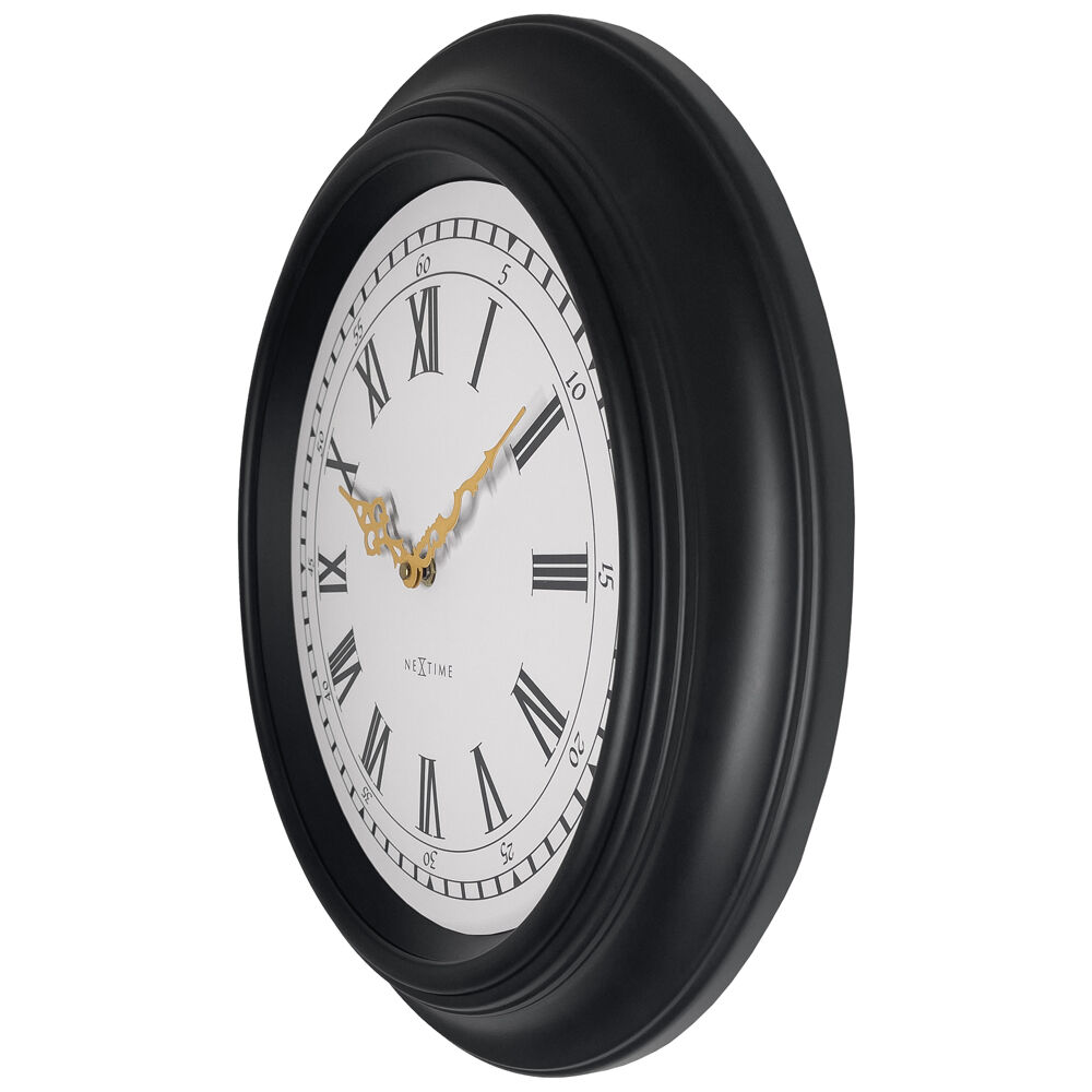 573324-nextime-chopin-vintage-wall-clock-grey-dial-40-2x40-2x4-8cm-plastic-case