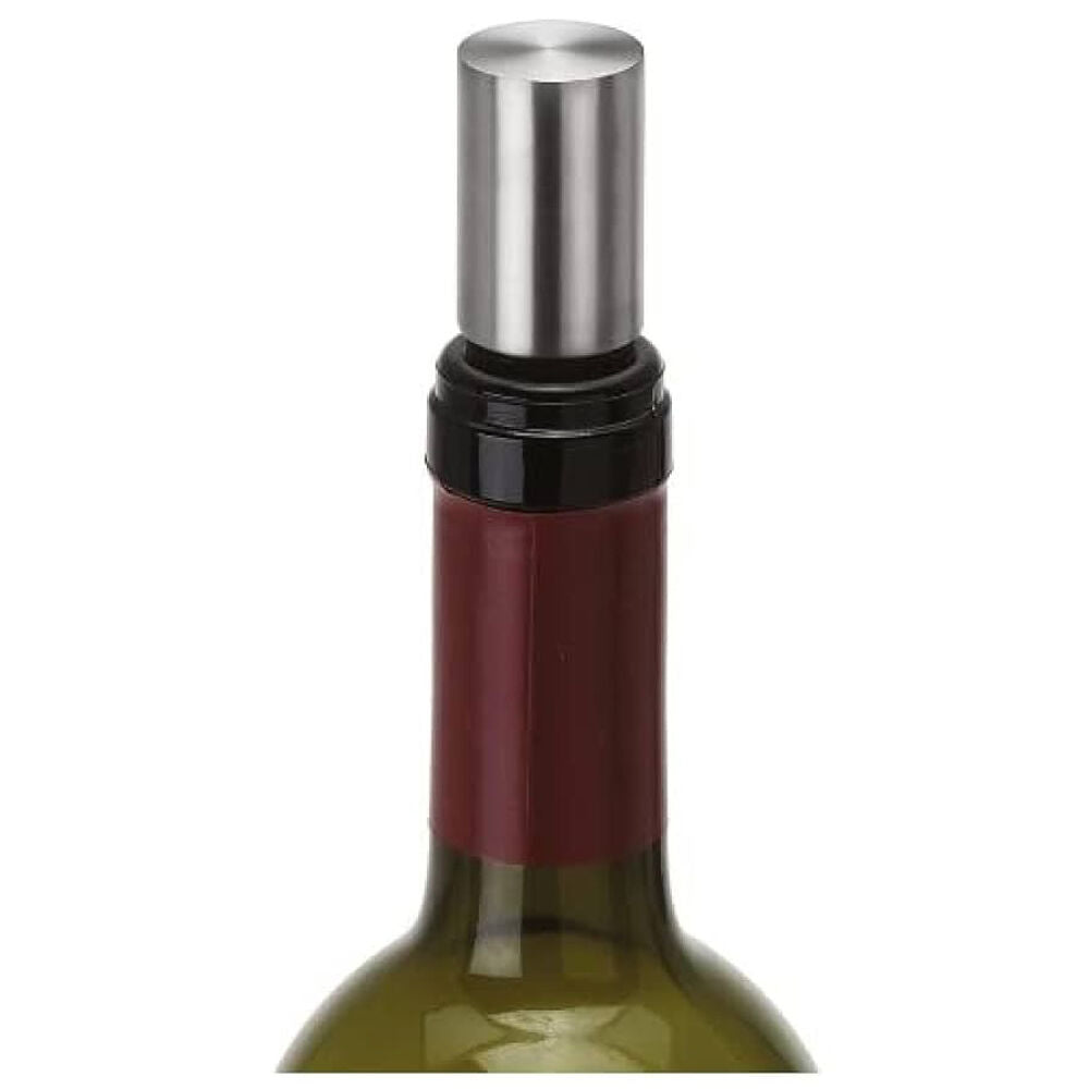 Blomus Cino Stainless Steel Wine Champagne Bottle Stopper Cap 6x12cm Silver