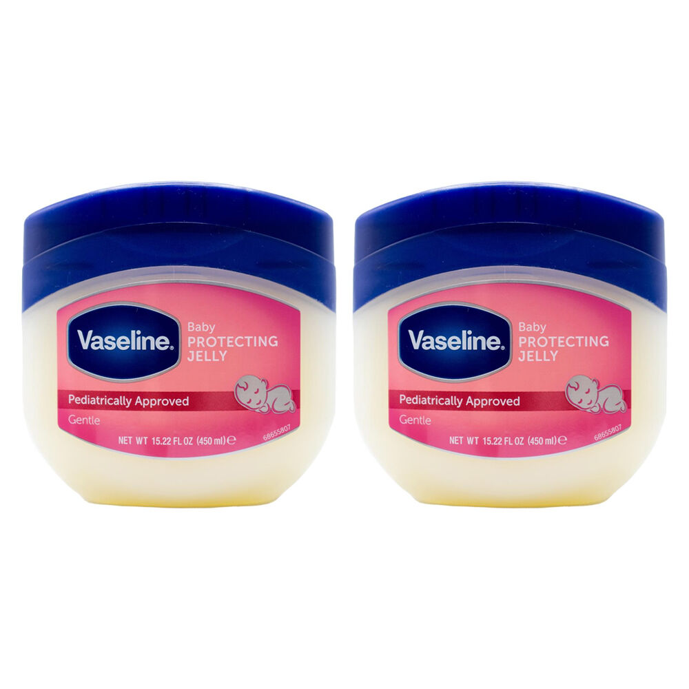 2PK Vaseline Baby Protecting Petroleum Jelly 450ml