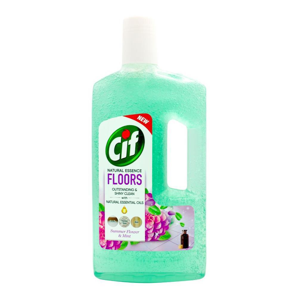 12PK Cif Natural Essence Floor Cleaner 997ml - Summer Flower & Mint