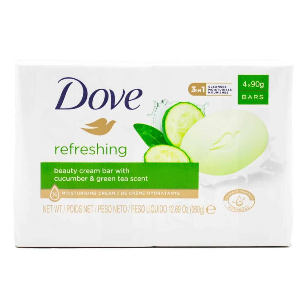 24pc Dove 90G Beauty Cream Bar Soap w/ Cucumber & Green Tea Scent