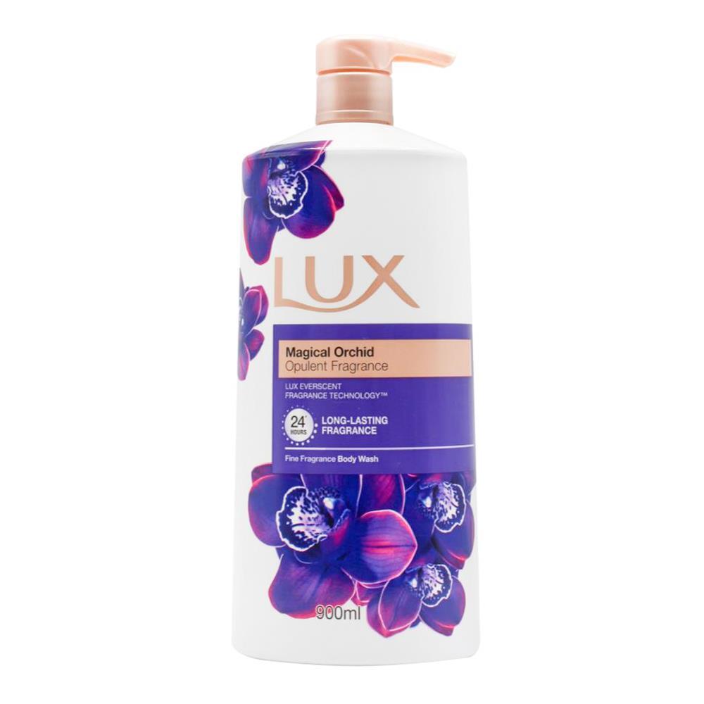 3PK Lux 900ml Body Wash Liquid Bath Soap Magical Orchid