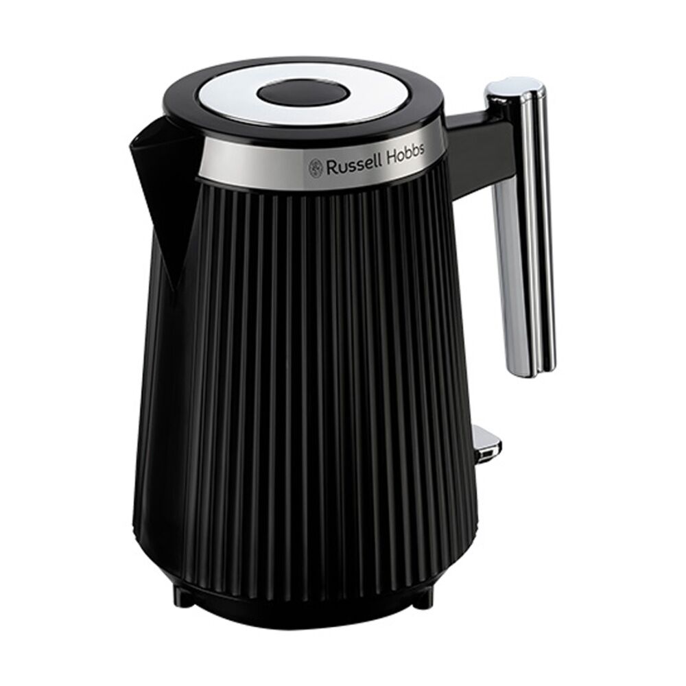 Russell Hobbs Bronte Black Kettle Modern Design Finish Black/Silver