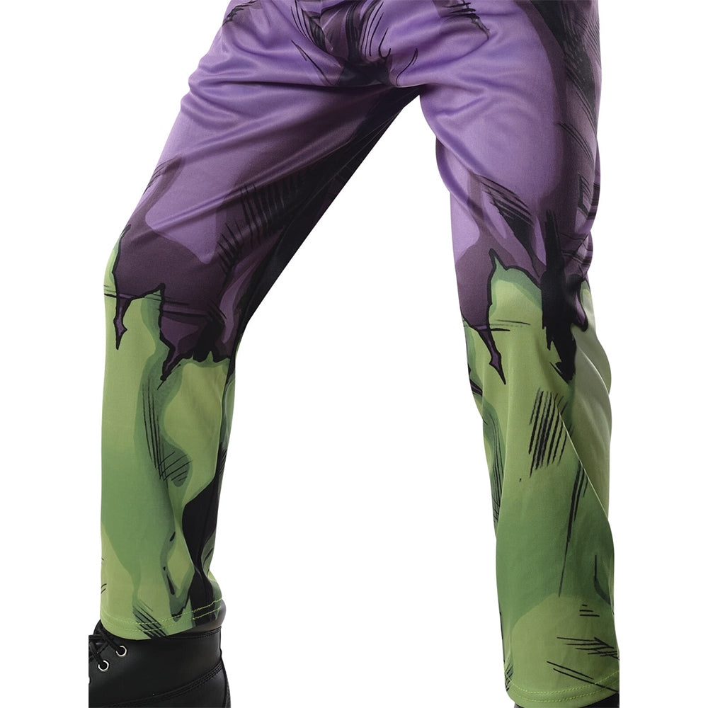 Marvel Avengers Hulk Deluxe Jumpsuit/Mask Costume Children/Kids Size 6-8y