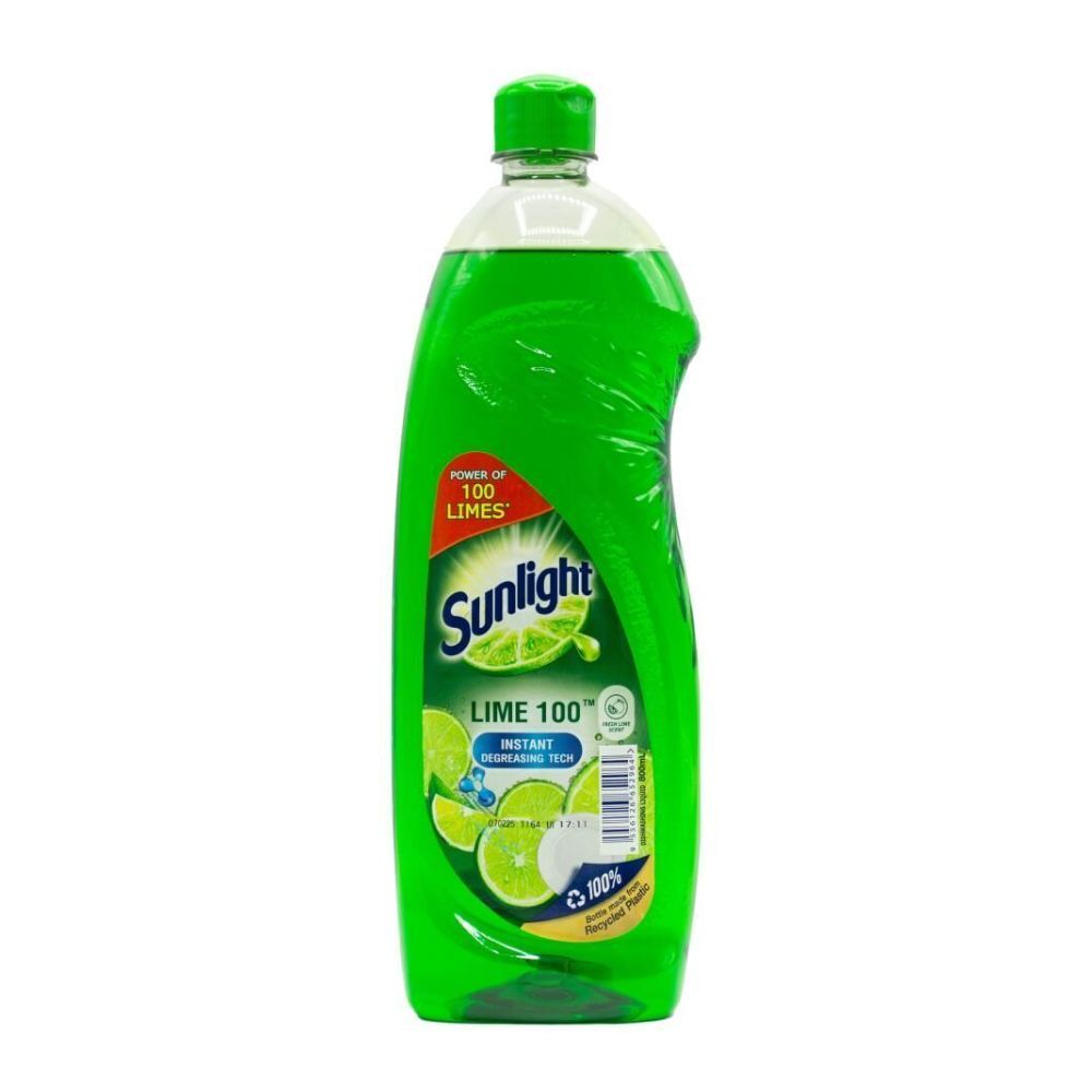 12PK Sunlight 800ml Dishwashing Liquid Kitchen Dish Cleaner Lime 100