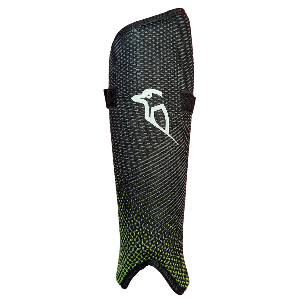 Kookaburra Midas Shinguards Black / Lime Size Medium