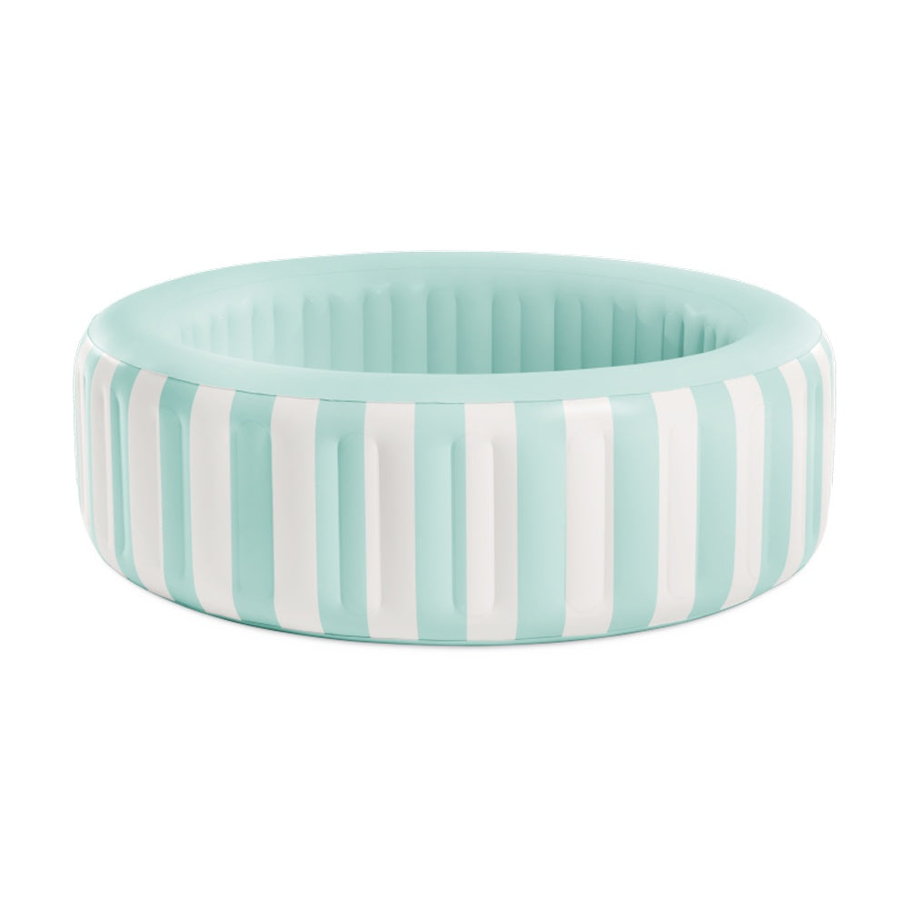 Intex Coastal Luxe Inflatable Pool 168x53cm Striped Design Cyan 3y+