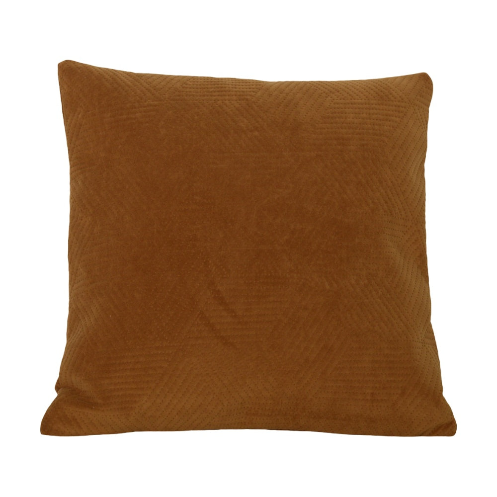 Urban Style Decorative Cushion Throw Pillow Rust Lines 45x45cm