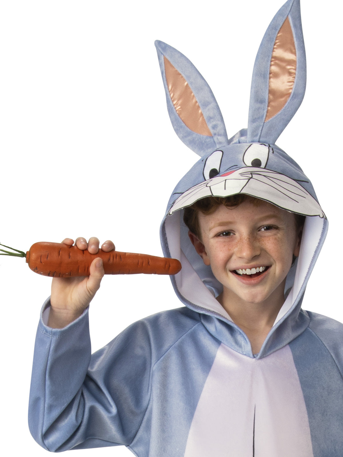 Bugs Bunny Kids Unisex Jumpsuit Dress Up Costume - Size M-L